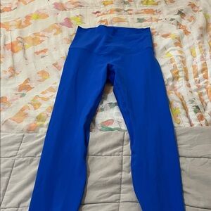 Lululemon Athletica Align Super High Rise Blue Leggings